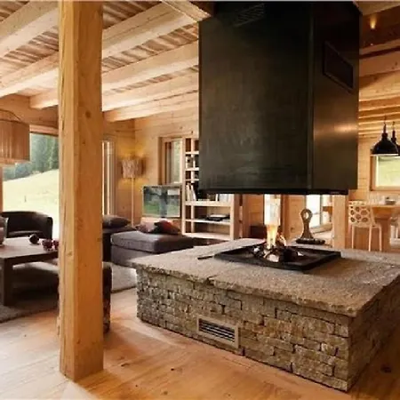 펜션 Agreable Cabane Avec Jacuzzi